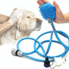 Pet Shower Brush with Hose - Dog & Cat Grooming Tool