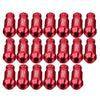 20 in 1 D1 Spec P1.5 M12x1.25 Racing Wheel Nut, Length: 40mm (Red)