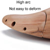 1pair Dutchwood Shoe Stretcher Expander Adjustable Anti-Wrinkle Shoe Last, Size: 45/46
