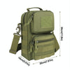 Outdoor Mountaineering Waterproof Shoulder Bag Shoulder Bag(ArmyGreen)
