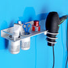 Space Aluminum Golden Hair Dryer Rack With Double Barrel