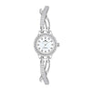 BS Bee Sister FA1531  Butterfly Cross Full Diamond Ladies Watch Bracelet Watches(Silver)