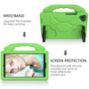 For Samsung Galaxy Tab A7 Lite T220 / T225 Thumb Bracket EVA Shockproof Tablet Case(Green)