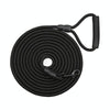 Rock Climbing Rope Dog Lead, 1.5m x 10mm, Black, Medium Dogs