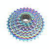VG SPORTS Bicycle Lightweight Wear -Resistant Colorful Flywheel, Style:10 Speed 11-32T