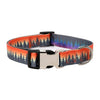 Ethnic Print Dog & Cat Collar, Aurora Forest, Small (27-43cm)