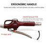 LAIZE Aluminum Alloy Cleaning Dust Removing Gun Strong Blow Dust Gun(Wine Red)