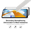 2 PCS For Xiaomi Poco C40 ENKAY Full Glue Tempered Glass 6D Anti-scratch Full Film