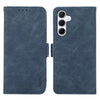 For Samsung Galaxy A36 5G ABEEL Frosted Magnetic RFID Leather Phone Case(Blue)