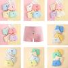 4pcs/set Children Lycra Cotton Boxer Briefs Boys & Girls Pants, Height: 130cm(Girl Fruit Series)