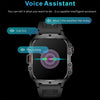 QX11 1.96 inch BT5.2 Smart Sport Watch, Support Bluetooth Call / Sleep / Blood Oxygen / Heart Rate / Blood Pressure Health Monitor(Black)