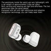 X9 1.85 inch Square Screen 2 in 1 Bluetooth Earphone Smart Watch(Black)