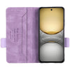 For Realme C75 4G Magnetic Clasp Leather Phone Case(Purple)