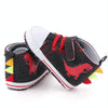 D2399 High Top Canvas Cartoon Dinosaur Small Wave Shoes Cloth Soles Walking Shoes, Size: 11cm(Black)