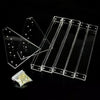 6  Layers Acrylic Nail Polish Display Rack Transparent Ladder Stand Cosmetic Essential Oil Bottle Holder