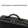 Portable Single Shoulder Storage Travel Carrying Cover Case Box with Baffle Separator for DJI Air 2S(Black + Black Liner)