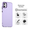 For Samsung Galaxy M05 Candy PC Hybrid TPU Shockproof Phone Case(Purple)