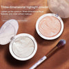 Highlighter Bronzer Brighten Powder for Face(08# Bird pattern)