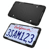 For North American Models Silicone License Plate Frame, Specification: 1pcs Blue