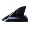 A-886 Car Auto Shark Fin Dome Antenna Decoration for Honda Buick Nissan Hyundai Toyota Volkswagen Mazda(Black)