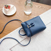Ladies Simple Casual Shoulder Messenger Bag Small Change Mobile Phone Crossbody Bucket Bag