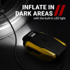 12V Car Inflator Double Cylinder Portable Emergency Tire Electrical Inflator Pump(Digital Display)