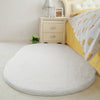 Deep Sleep Plush Pet Bed, 50x80cm, White - Anti-Slip & Hypoallergenic