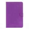 For Galaxy Tab A 10.1 (2016) / P580 Simple Style Horizontal Flip Leather Case with Holder & Card Slots & Wallet (Purple)