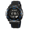 SKMEI 2099 Multifunctional Men Outdoor 50M Waterproof Luminous Digital Wrist Watch(Blue)