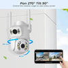 QX95 6MP Dual Lens WiFi Security Camera with AI & Siren (AU)