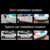 5m Rubber Car Side Door Edge Protection Wire Guards Cover Trims Stickers(Blue)