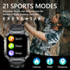 PG333 1.91 inch Waterproof Smart Sports Watch Support Heart Rate Monitoring / Blood Pressure Monitoring(Orange)