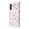 For Samsung Galaxy A16 5G Bronzing Painting RFID Leather Phone Case(Flowers World)