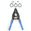 HSD SS-80B Outer For Shaft Curved  10-25mm Compact Spring-Loaded Pliers Retaining Ring Pliers