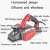 Portable Multifunctional Electric Wood Planer Household Desktop Woodworking Electric Push Planing Tool,EU Plug, Model: Deluxe Aluminum Body 82 (Plastic Packaging)