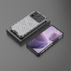 For Redmi K70 Pro Shockproof Honeycomb Phone Case(White)