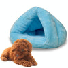 Cosy Cat & Small Dog Yurt Bed, M (40x40x30cm), Sky Blue