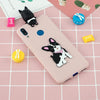 For Huawei Y7 2019 3D Cartoon Pattern Shockproof TPU Protective Case(Cute Dog)