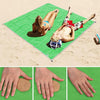Sand Free Mat Lightweight Foldable Outdoor Picnic Mattress Camping Cushion Beach Mat, Size: 2x2m(Green)