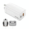 For DJI Mavic Series LKTOP 65W GaN Charger AC Adapter with USB-C and USB-A Port US Plug