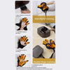 Intelligent Robotic Rehabilitation Glove Equipment, With US Plug Adapter, Size: S(Right Hand Brown)