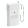 BAIJIALI KK-206 Mini Portable Radio Retro Pointer Multifunctional FM / AM Radio(White)