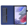 For Lenovo M10 Plus 10.3 inch TB-X606 / TB-X606F Horizontal Flip TPU + Fabric PU Leather Tablet Case(Dark Blue)