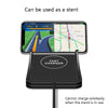 C7 Car Navigation 2 In 1 Multi-Function Non-Slip Pad Wireless Charger(Black)