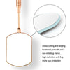 Stainless Steel Rotating Extension Eyelash Inspection Mirror, Style: Square (Gold)