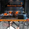 76 x 183cm Halloween Gauze Roving Polyester Cotton Haunted House DIY Decorative Gauze(Beige Blood Stains)