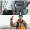 HAWEEL 4.7-6.1 inch Nylon Cloth Phone Belt Clip Carrying Pouch with Card Slot (Black)