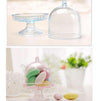 12 PCS Creative Plastic Small Candy Box Transparent Lampshade Mini Food Play Tray Shaped Candy Box Toy(Silver)