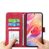 For Samsung Galaxy A26 5G Dierfeng Dream Line TPU Hybrid PU Leather Phone Case(Red)