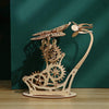 3D Wooden Mechanical Butterfly Hand-Assembled Puzzle Model